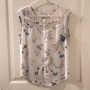 Candies lace detail shirt